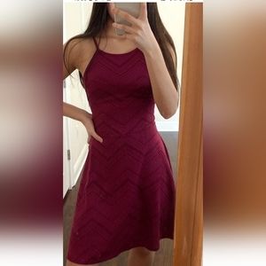 Mossimo burgandy dress size XL
